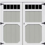 DOUBLE BARN WITH 10"x29" WINDOWS