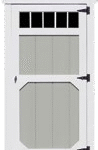 3’ SINGLE BARN WITH 10"x29" WINDOW